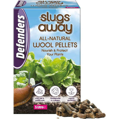 Defenders Slugs Away Organic Wool Pellets - 5L