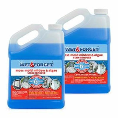 Wet & Forget Mould Lichen & Algae Remover - 2+2 Litre