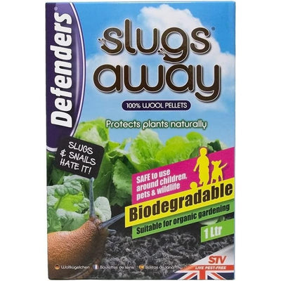 Defenders Slugs Away Organic Wool Pellets - 1L