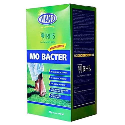 Viano Mo Bacter - Organic Lawn Fertiliser & Moss Killer - 4Kg
