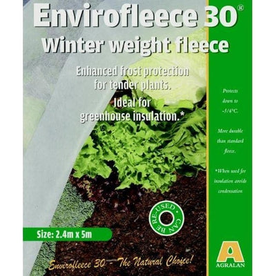 Agralan Envirofleece Frost Protection Cover - 2.4mx5m - 30g