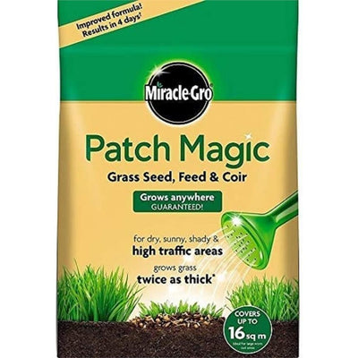 Miracle Gro Patch Magic - Grass Seed, Feed & Coir - 3.6Kg