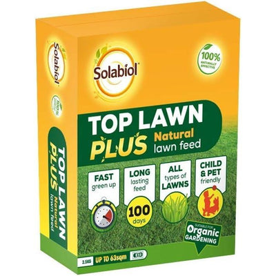 Solabiol Top Lawn Plus Natural Lawn Feed - 2.5Kg