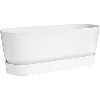 Elho Greenville Trough Long - 50cm (White)