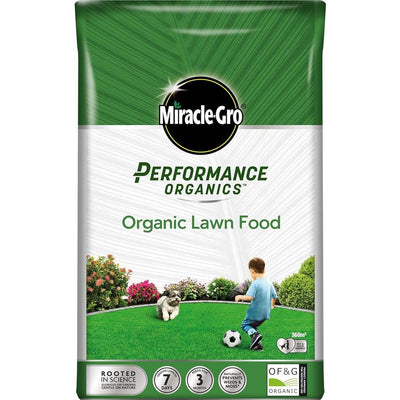 Miracle Gro Performance Organics Lawn Food - 9.1Kg