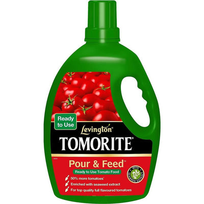 Levington Tomorite Pour & Feed - Ready To Use Tomato Food - 3L