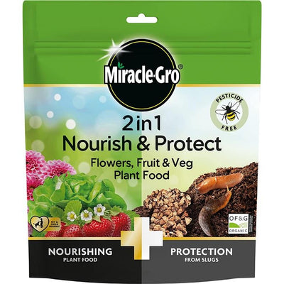 Miracle Gro 2 in 1 Nourish and Protect Plant Food - 1Kg