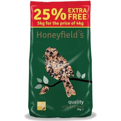 Honeyfields No Grow All Season Mix Wild Bird Food 5Kg