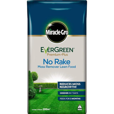 Miracle Gro Evergreen No Rake Moss Remover Lawn Food - 20Kg