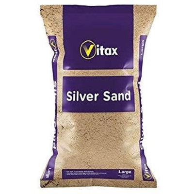 Vitax Silver Sand - Lime Free Horticultural Grade Sand - 20 Kg Bag