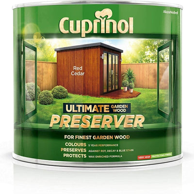Cuprinol Ultimate Preserver Exterior Paint - 1L (Red Cedar)