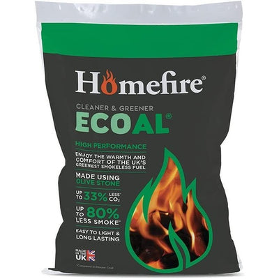 Homefire Ecoal Long Lasting Smokeless Fuel - 20Kg