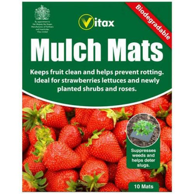Vitax Biodegradable Mulch Mats (Pack of 10)