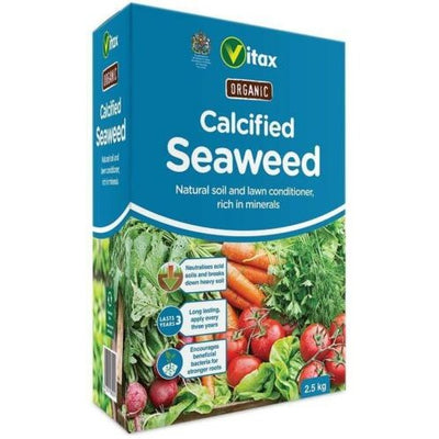 Vitax Organic Calcified Seaweed Soil & Lawn Conditioner - 2.5Kg