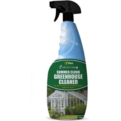 Vitax Summer Cloud Greenhouse Glass Cleaner Spray - 750ml