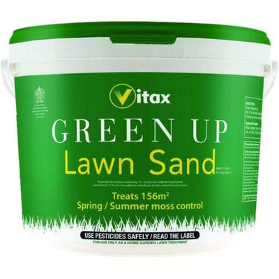 Vitax Green Up - Lawn Sand - 156m2 - 10Kg Tub