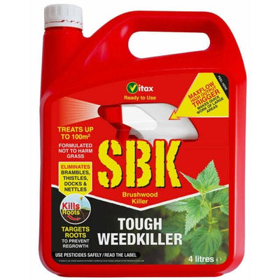 Vitax SBK Brushwood Tough Weed Killer - 4L