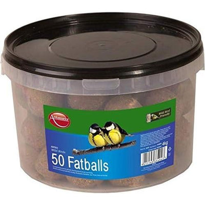 Ambassador Fat Balls - Wild Bird Feed - Pack of 50 Fat Ball