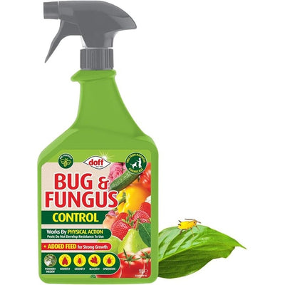 Doff Bug & Fungus Control Spray Insect & Mildew Protection with Added Feed 1L