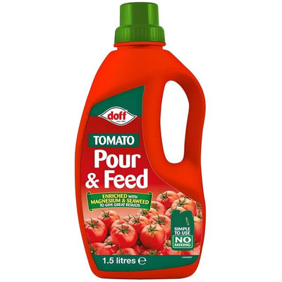 Doff Pour & Feed Liquid Tomato Plant Enriched with Food Seaweed & Magnesium1.5L