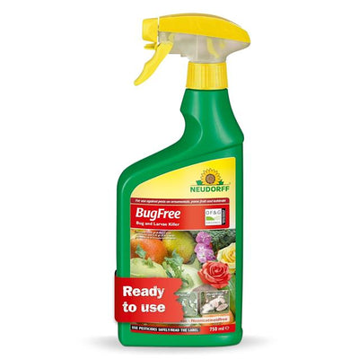 Neudorff BugFree - Bug & Larvae Killer Spray - 750ml