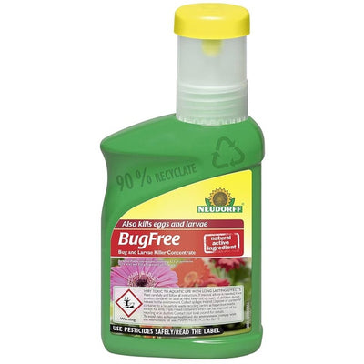 Neudorff BugFree & Larvae Organic Killer Concentrate - 250ml