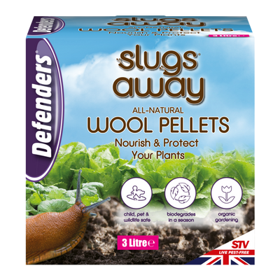 Defenders Slugs Away Organic Wool Pellets - 3L