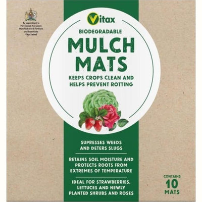 Vitax Biodegradable Mulch Mats (Pack of 10)