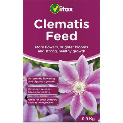 Vitax Clematis Feed  for Healthy Growth & Blooms 0.9 kg