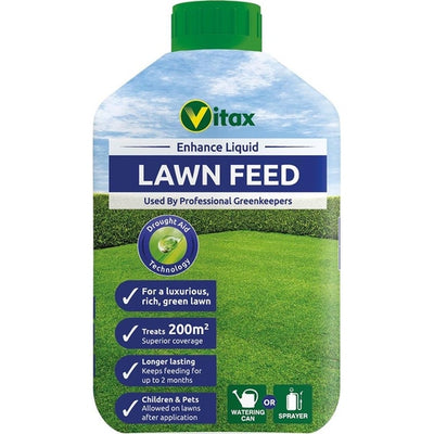 Vitax Enhance Liquid Lawn Feed 1L 200m²