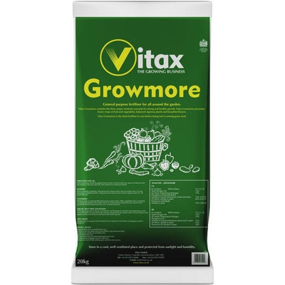 Vitax Growmore - General Purpose Granular Plant Feed - 20Kg