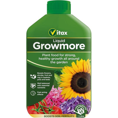 Vitax Growmore - Liquid All Purpose Plant Food - 1L