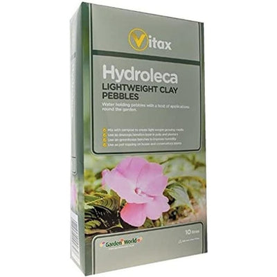 Vitax Hydroleca Clay Pebbles for Moisture Retentive 10 L