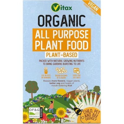 Vitax Organic All Purpose Plant Food Plant-Based 0.9 kg