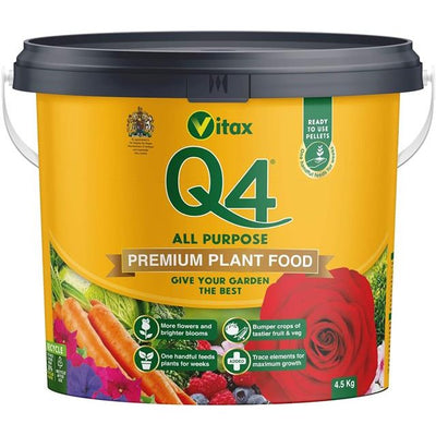 Vitax Q4 All Purpose Premium Plant Food - 4.5Kg