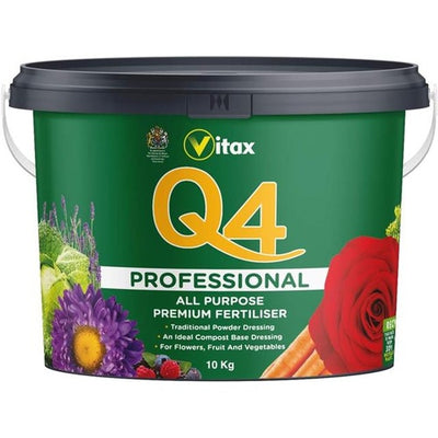 Vitax Q4 Organic All Purpose Plant Food Fertiliser 10kg