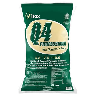 Vitax Q4 Professional Fertiliser All Purpose Formula  20kg