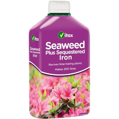 Vitax Seaweed Plus with Sequestered Iron Healthy & Vibrant Flowers 500ml