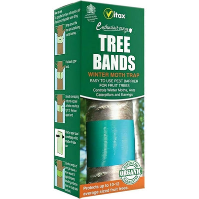 Vitax Tree Bands Grease – 2 Green Pest Barrier Bands (1.75 m)