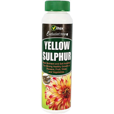 Vitax Yellow Sulphur Plant Nutrient & Soil Acidifier - 225g
