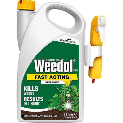 Weedol Fast Acting Weedkiller - Ready to Use Sprayer - 3L